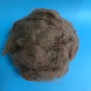 Carded camel hair