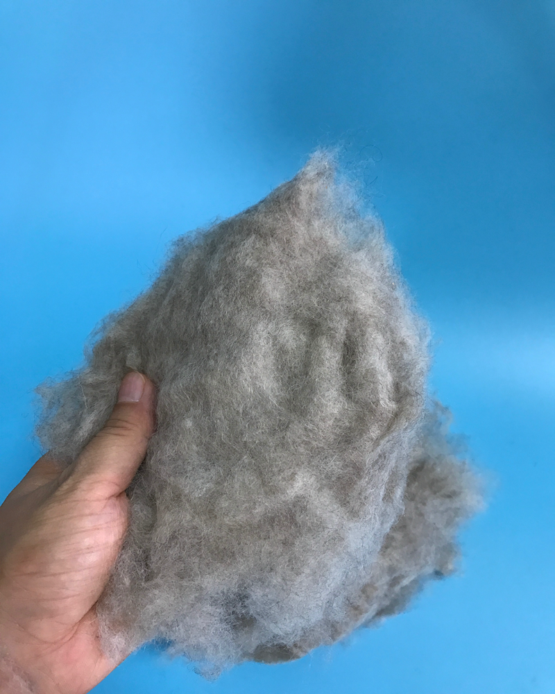 Light gray comb wool - Image 3