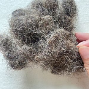 Natural grey color Crimped Horse hair for Beds and mattresses