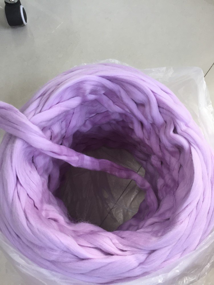Merino Wool Roving/Tops.Knitting needle felting wool yarn Great Yarn for Craft Projects. Arts and Craft Supplies - Image 5