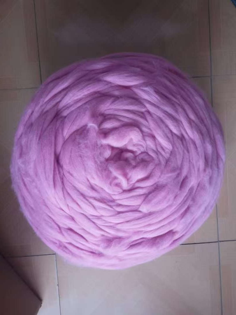 Merino Wool Roving/Tops.Knitting needle felting wool yarn Great Yarn for Craft Projects. Arts and Craft Supplies - Image 3